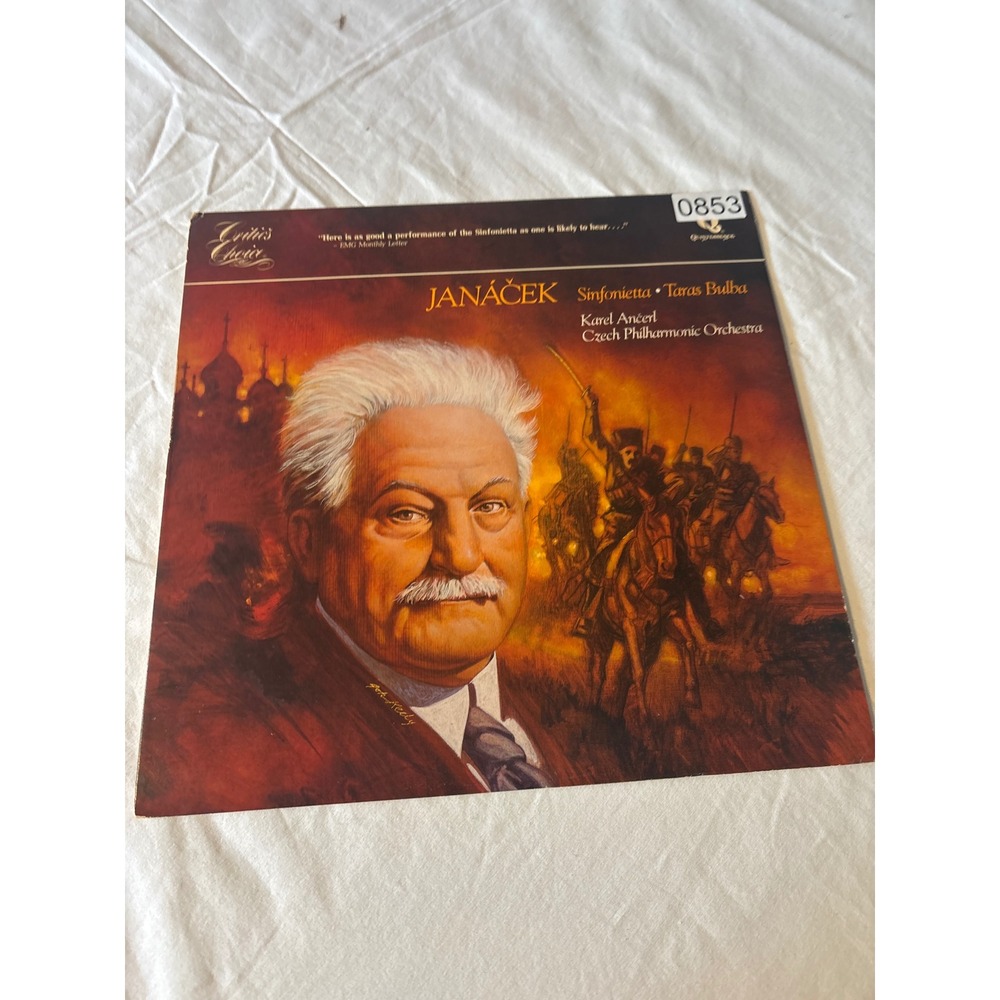 Quintessence Janacek Sinfonietta Vinyl LP Karel Ancerl Czech Phil Good 0853